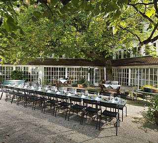 Inner courtyard Hotel Bad Murtensee