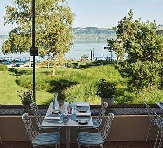 Hotel Bad Murtensee Terrasse