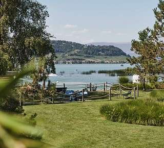 Hotel Bad Murtensee garden